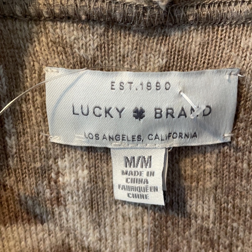 Lucky Brand Sweater Sz M - Picture 4 of 4